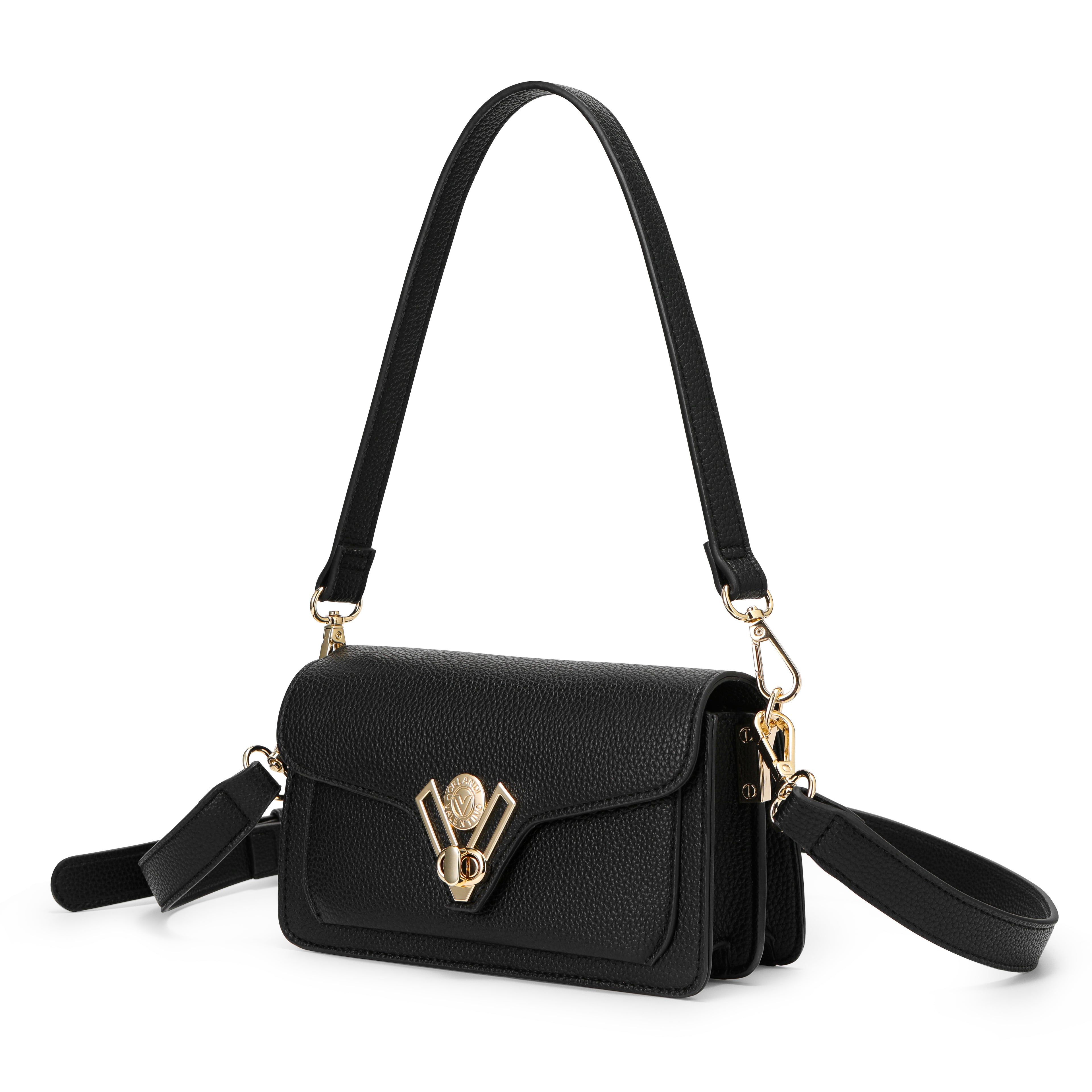 Valentino Orlandi Roma Pebbled Handbag