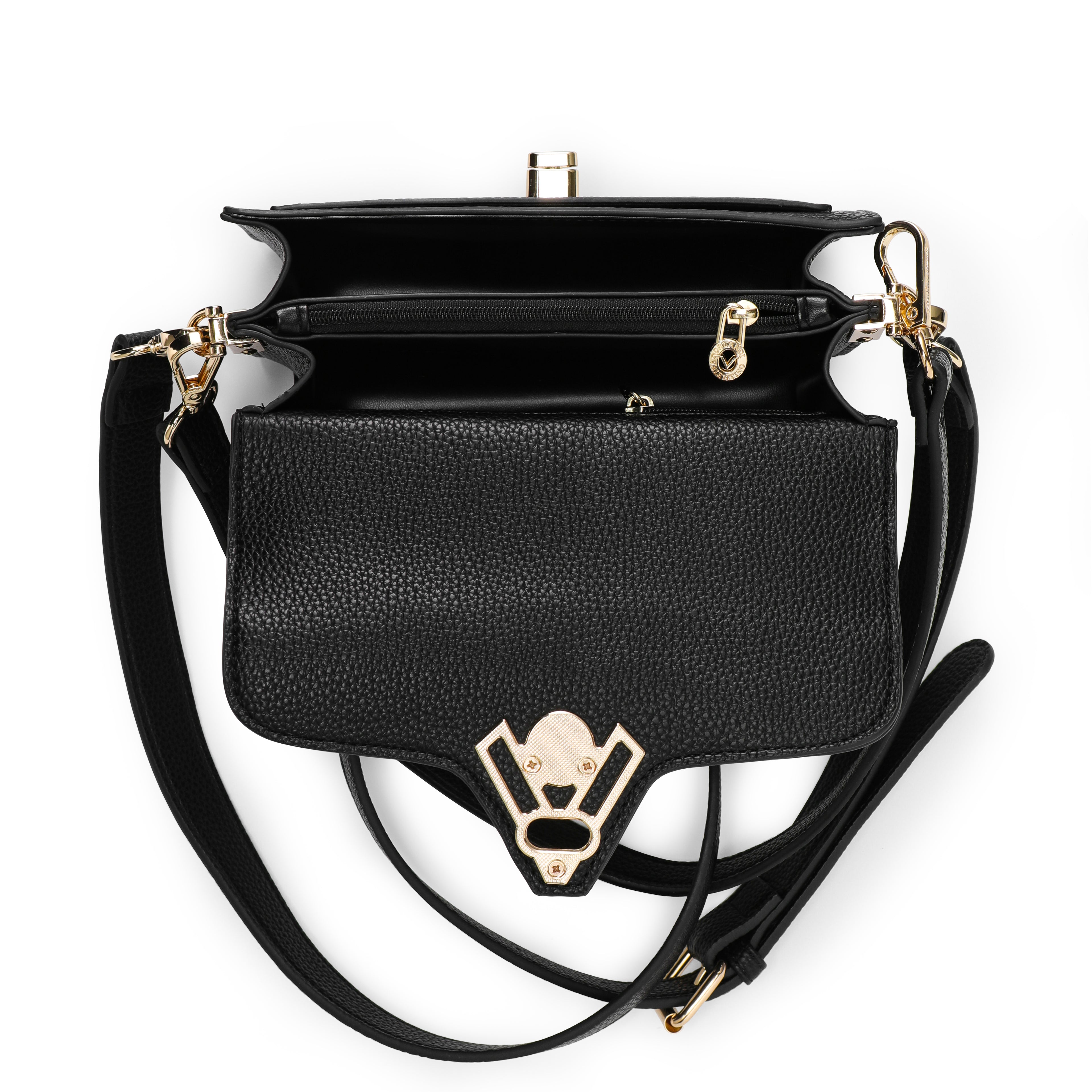 Valentino Orlandi Roma Pebbled Handbag