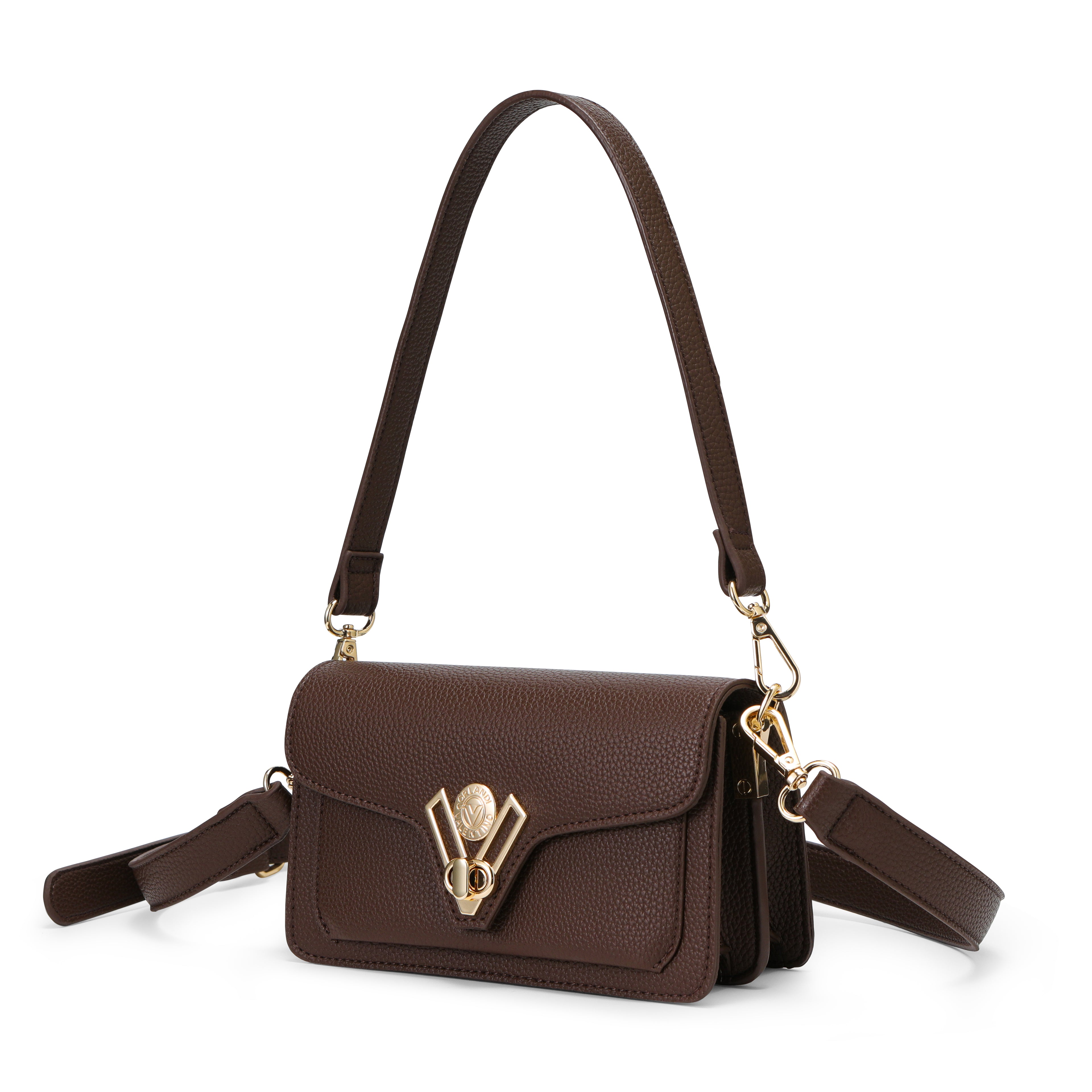 Valentino Orlandi Roma Pebbled Handbag