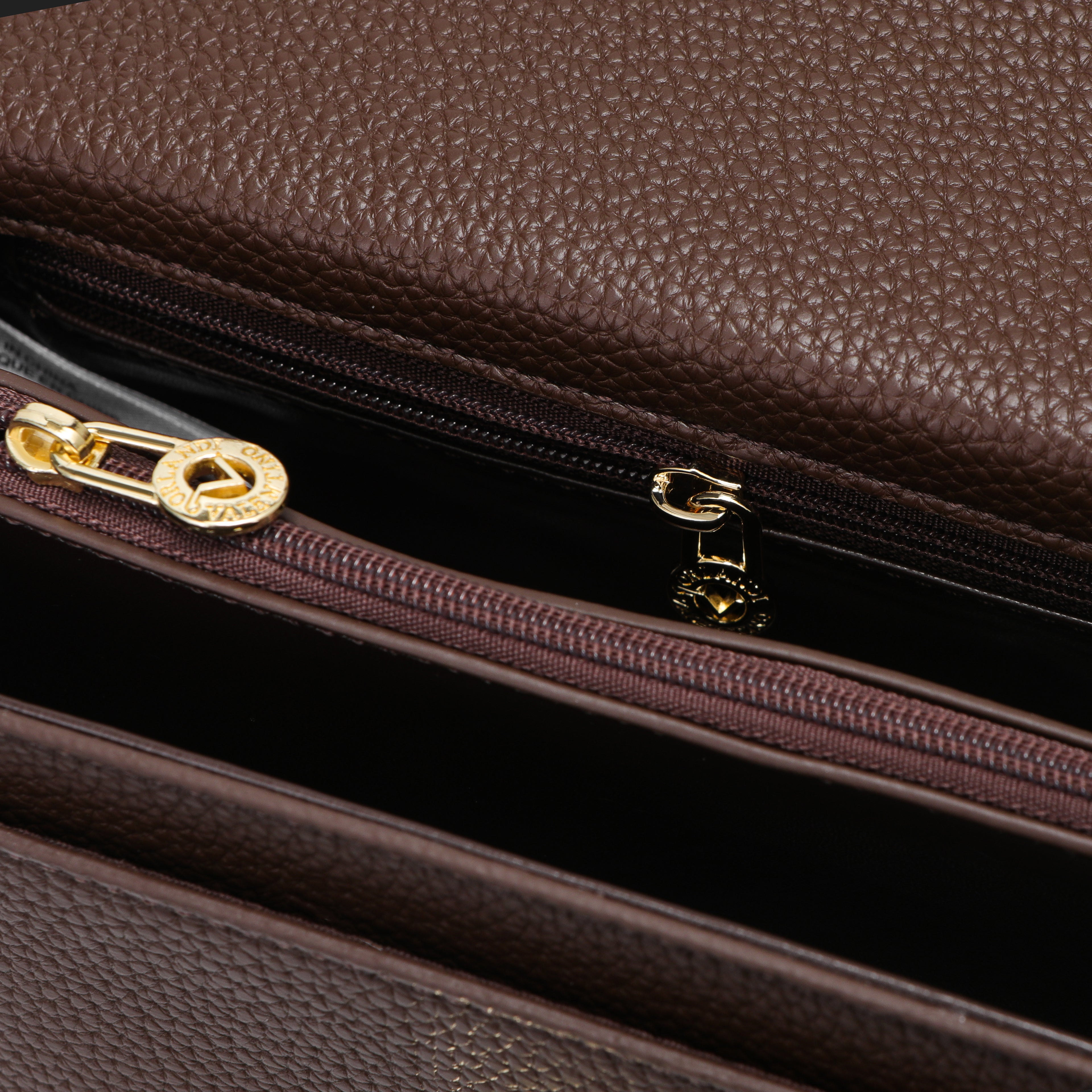 Valentino Orlandi Roma Pebbled Handbag