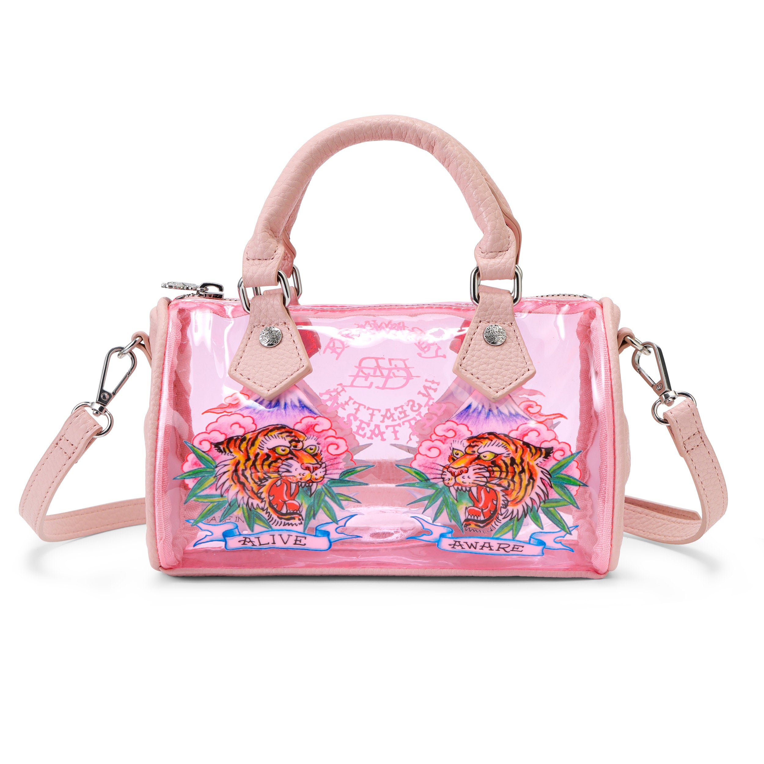 ED HARDY PINK HANDBAG