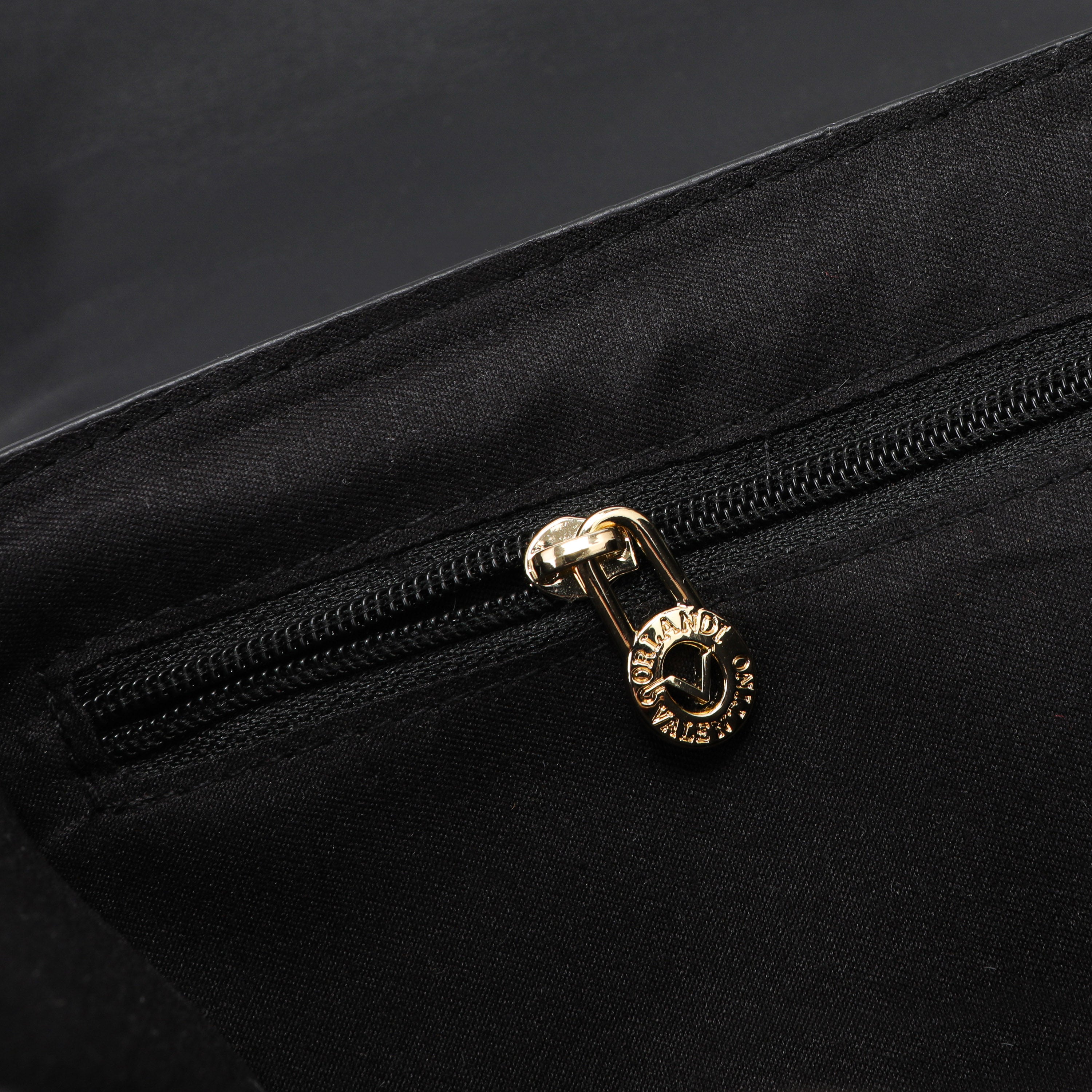 VALENTINO ORLANDI BLACK QUILTED AND STUDDED CROSSBODY