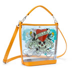 ED HARDY TOTE BAG ORANGE