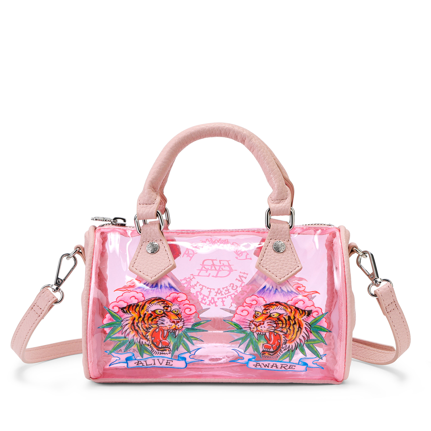 ED HARDY PINK HANDBAG