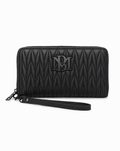 BADGLEY MISCHKA BLACK WALLET WITH PHONE HOLDER
