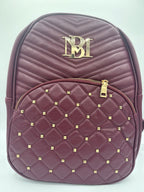 BADGLEY MISCHKA RED STUDDED BACKPACKS