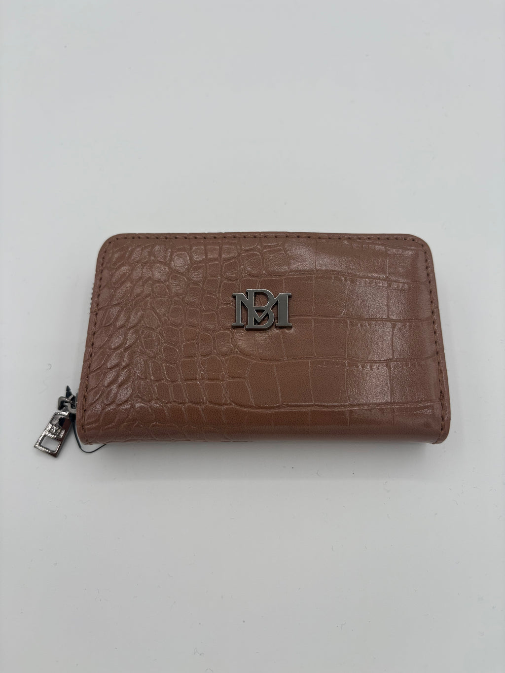 Badgley Mischka Crocodile Print Coin Purse