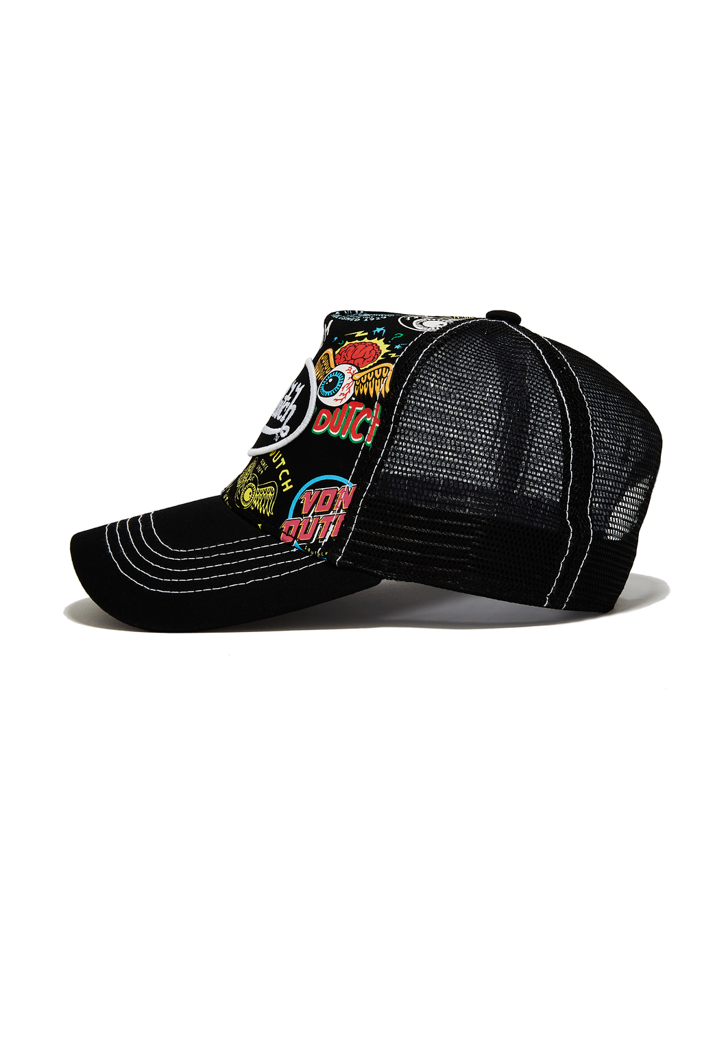 VON DUTCH BLACK JAX TRUCKER HAT