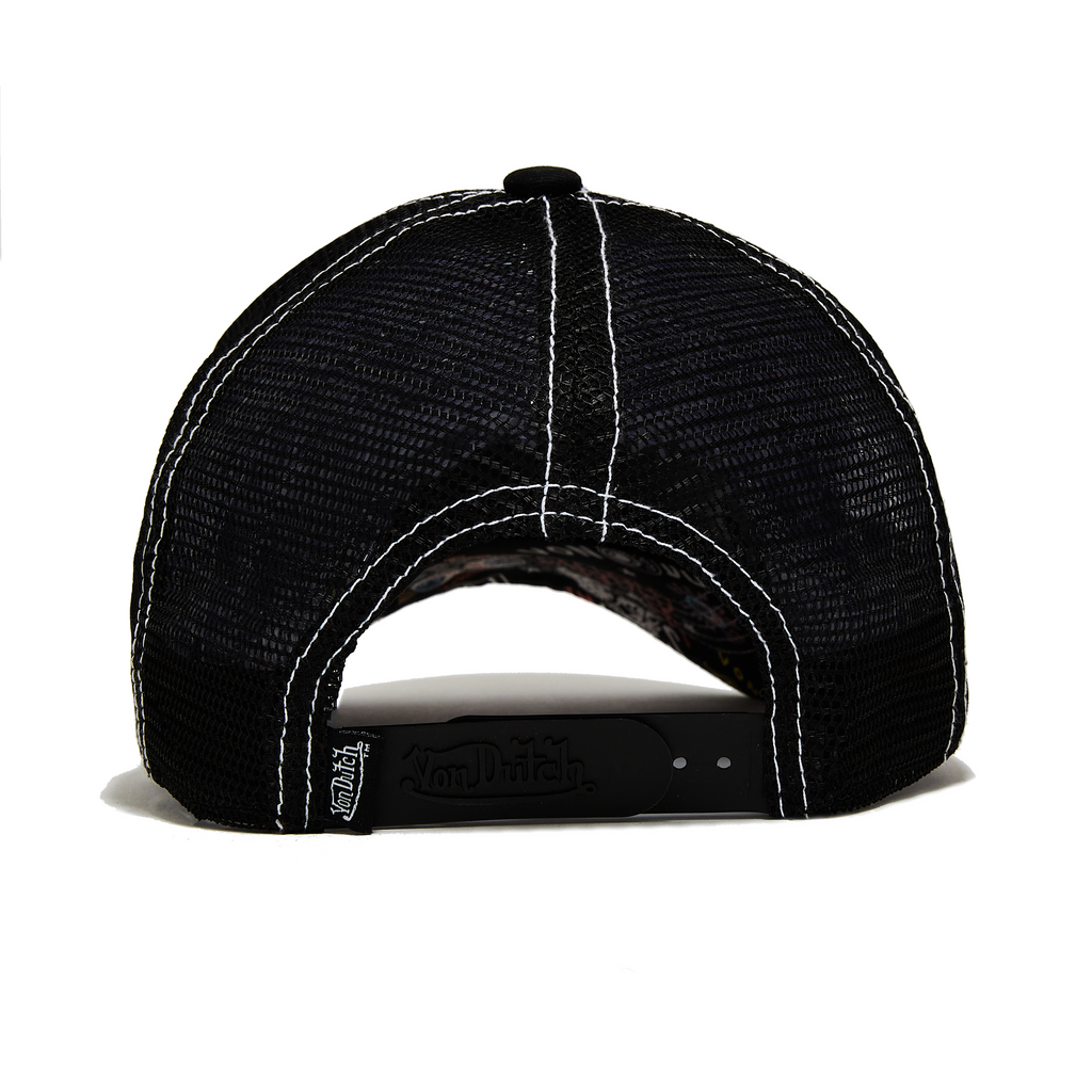 VON DUTCH BLACK JAX TRUCKER HAT