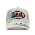 VON DUTCH LIGHT DENIM LOGO TRUCKER