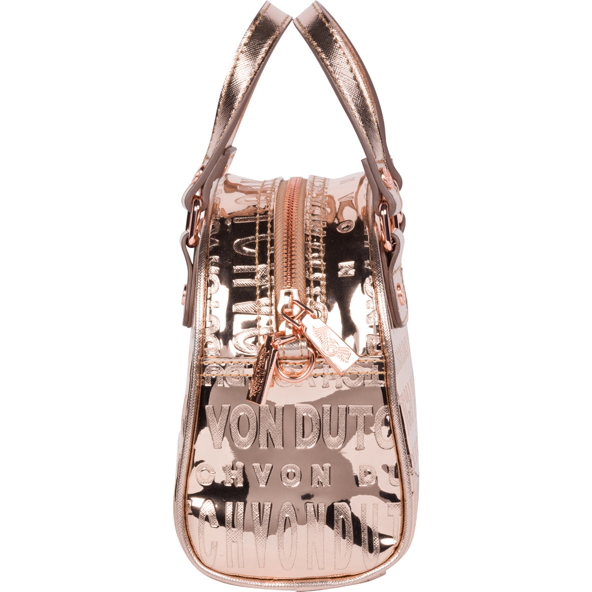 Rose Gold Reflective Bowling Bag Small