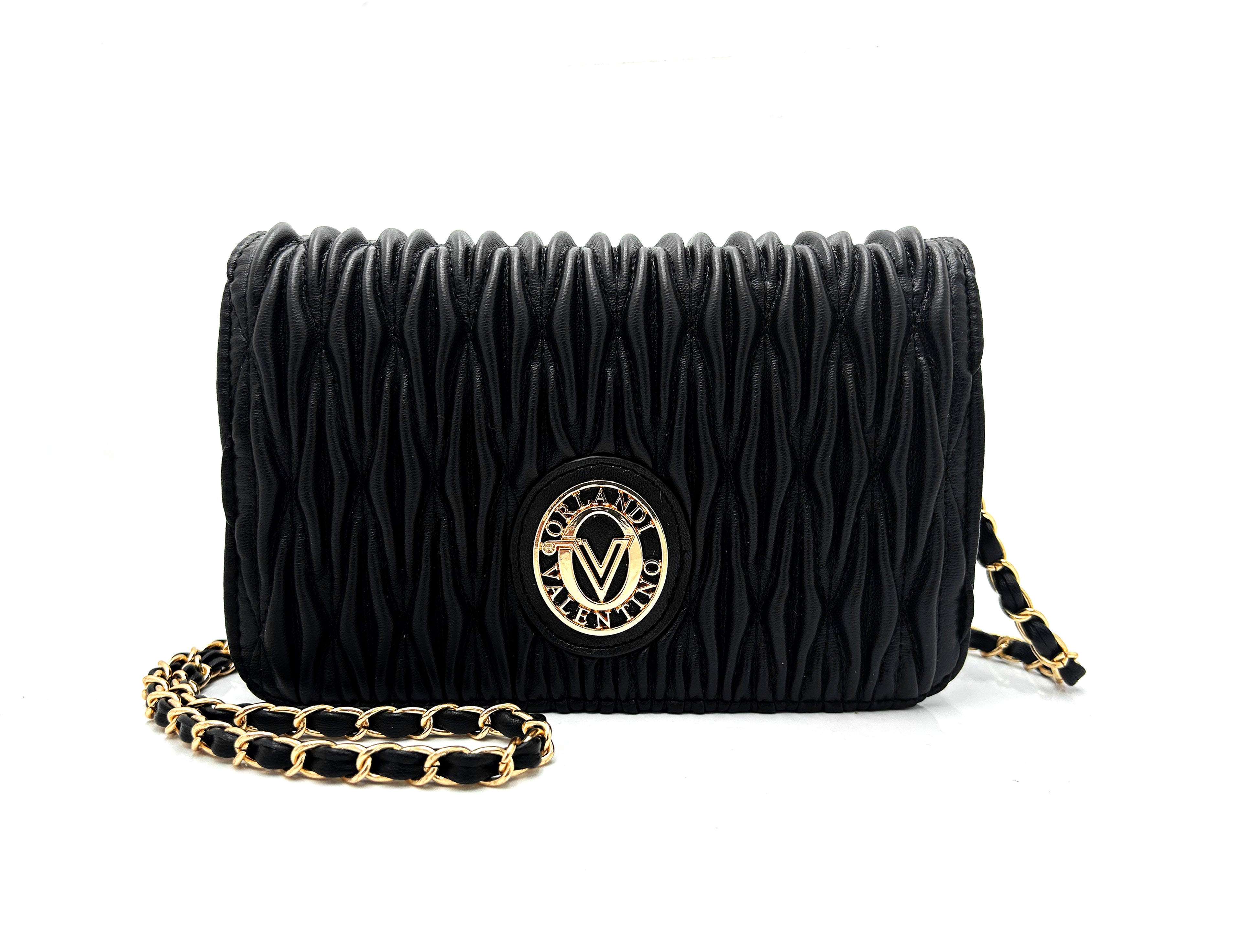 Valentino Orlandi Small Wavy Crossbody Bag