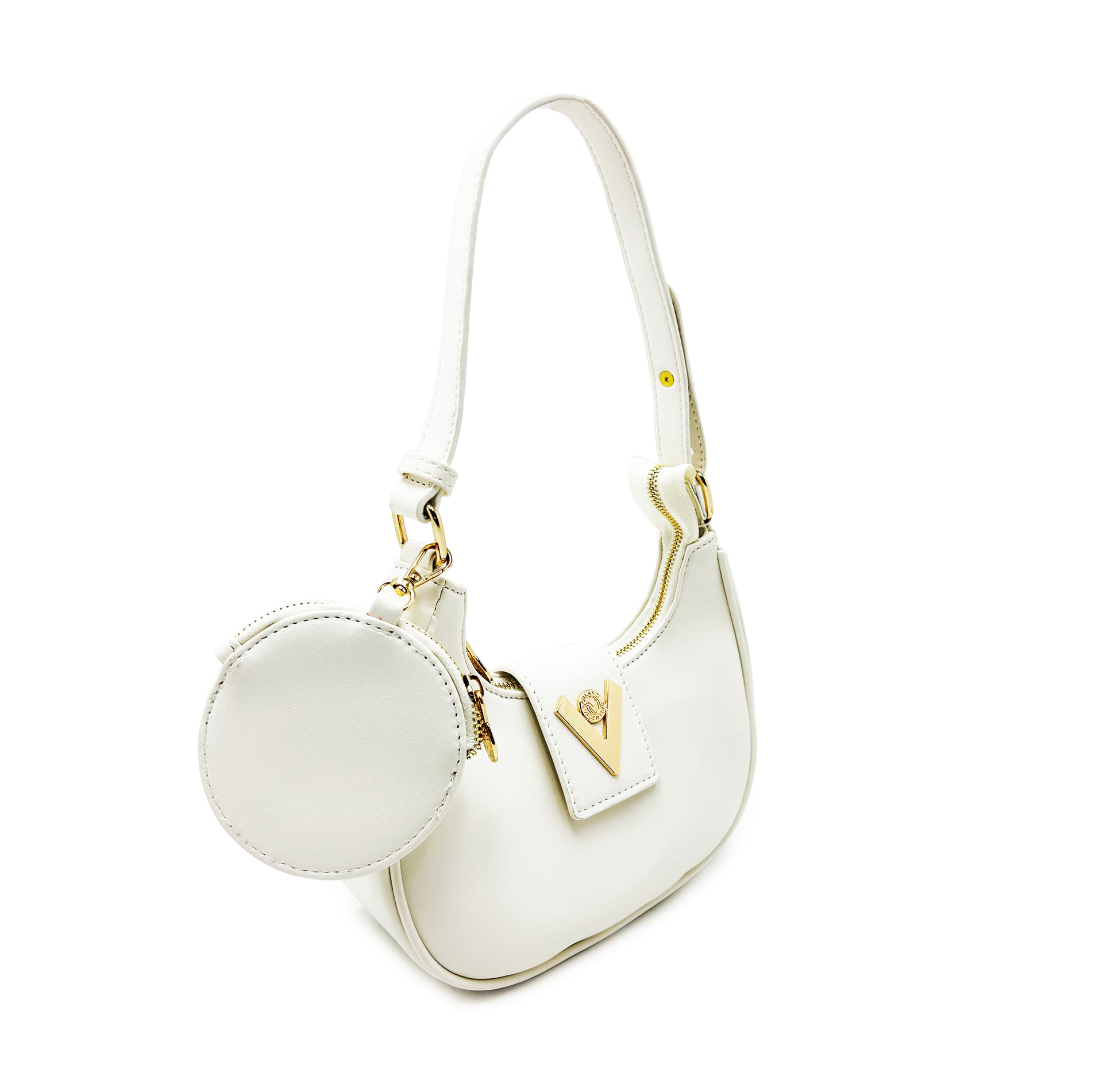 Valentino Orlandi Crescent Bag with Wallet