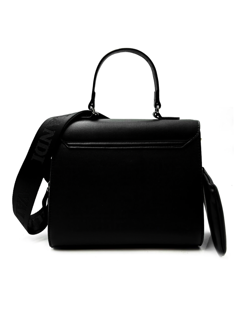 Valentino Orlandi "V" Logo Satchel Bag