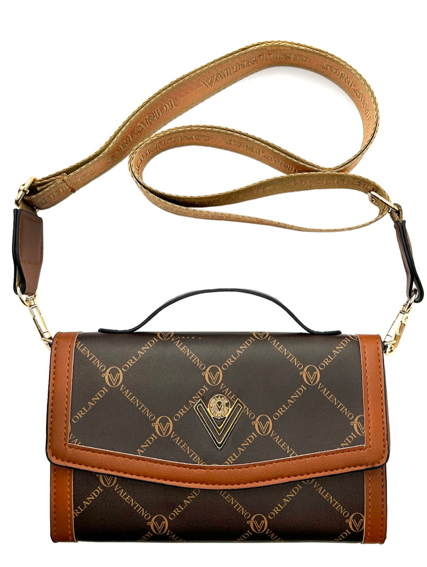 Valentino Orlandi Printed Crossbody Bag