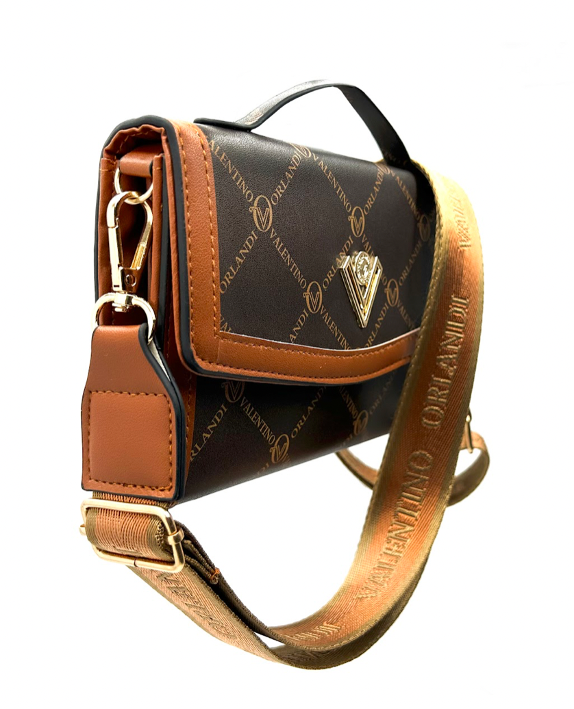 Valentino Orlandi Printed Crossbody Bag