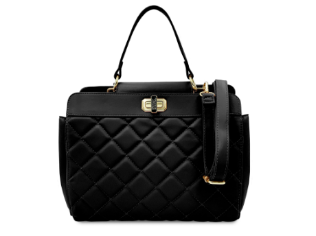 Badgley Quilted Mini Tote Bag
