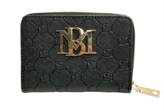 Badgley Mischka Wallet Monogram Coin Purse