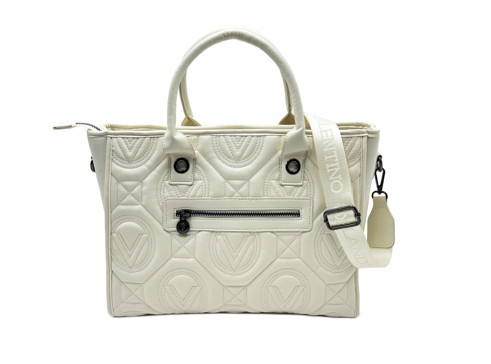 Valentino Orlandi Large Monogram Tote