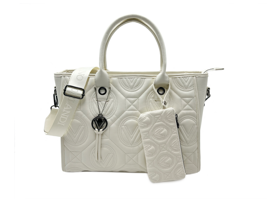 Valentino Orlandi Large Monogram Tote