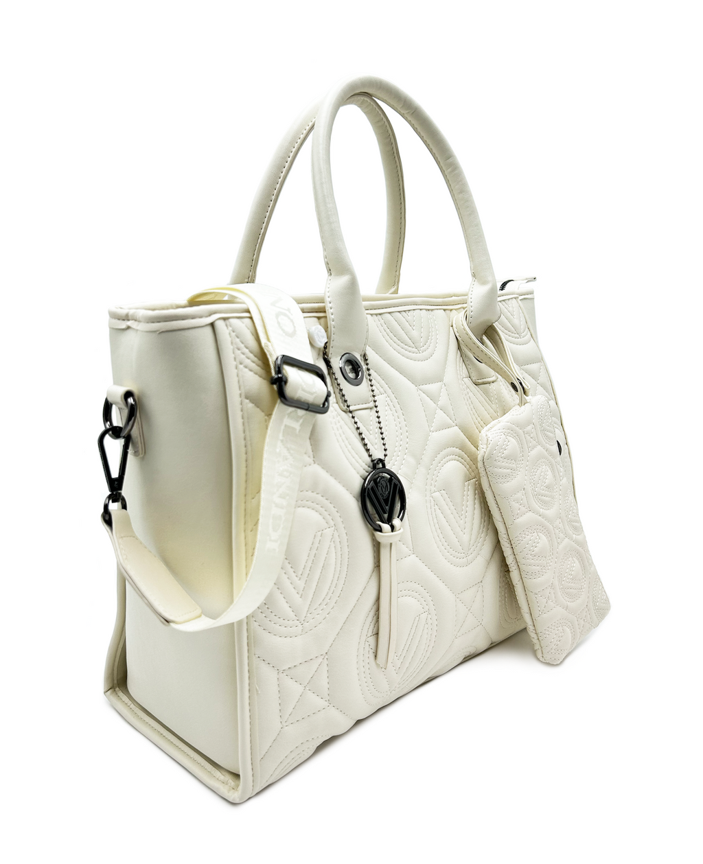 Valentino Orlandi Large Monogram Tote