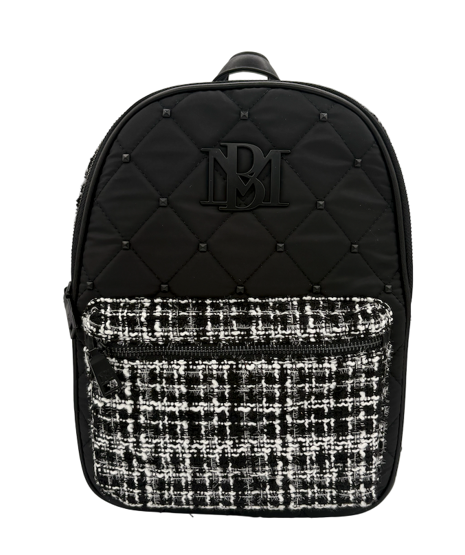 Badgley Mischka Black Tie Backpack