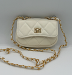 Badgley Mischka Mini Black Bean Purse
