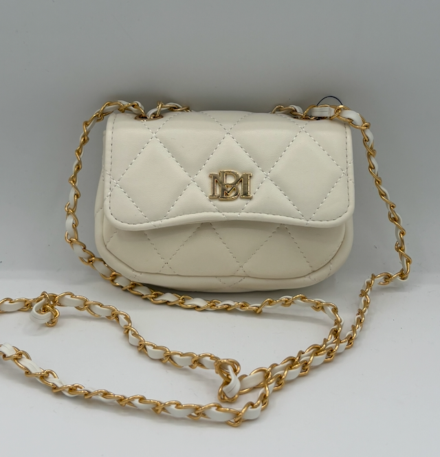 Badgley Mischka Mini Black Bean Purse