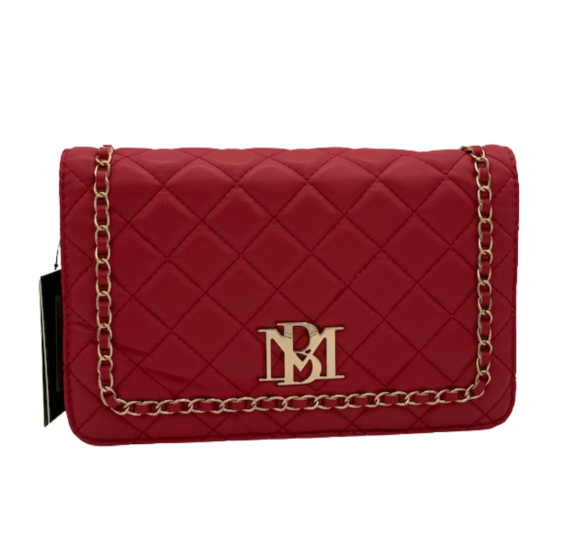BADGLEY MISCHKA QUILTED DIAMOND CROSSBODY