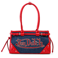 Von Dutch x True Religion Red Lane Shoulder Bag