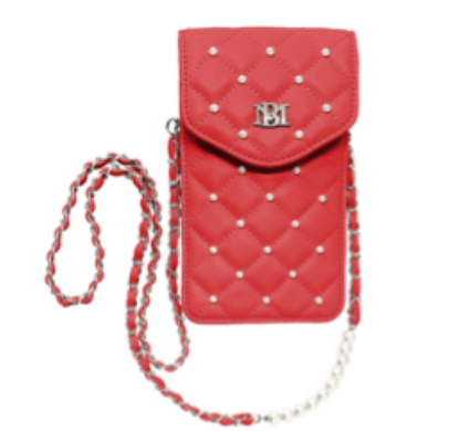 Badgley Mischka Phone Case with Pearl Straps