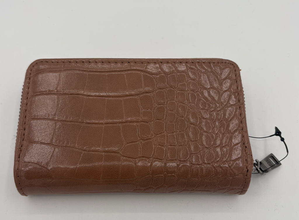 Badgley Mischka Crocodile Print Coin Purse
