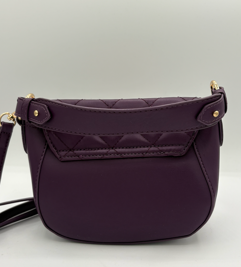 Badgley Mischka Quilted Pearl Crossbody