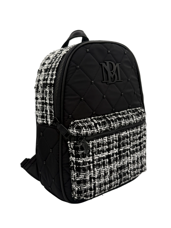 Badgley Mischka Black Tie Backpack