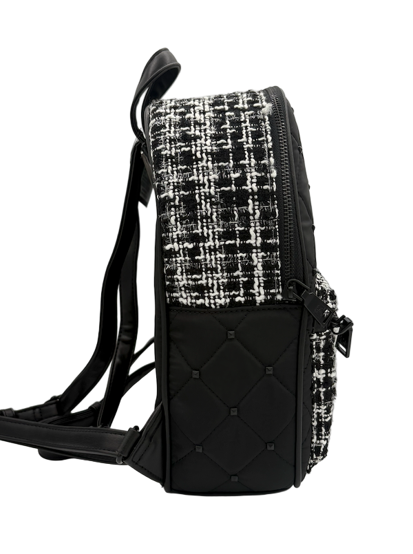 Badgley Mischka Black Tie Backpack