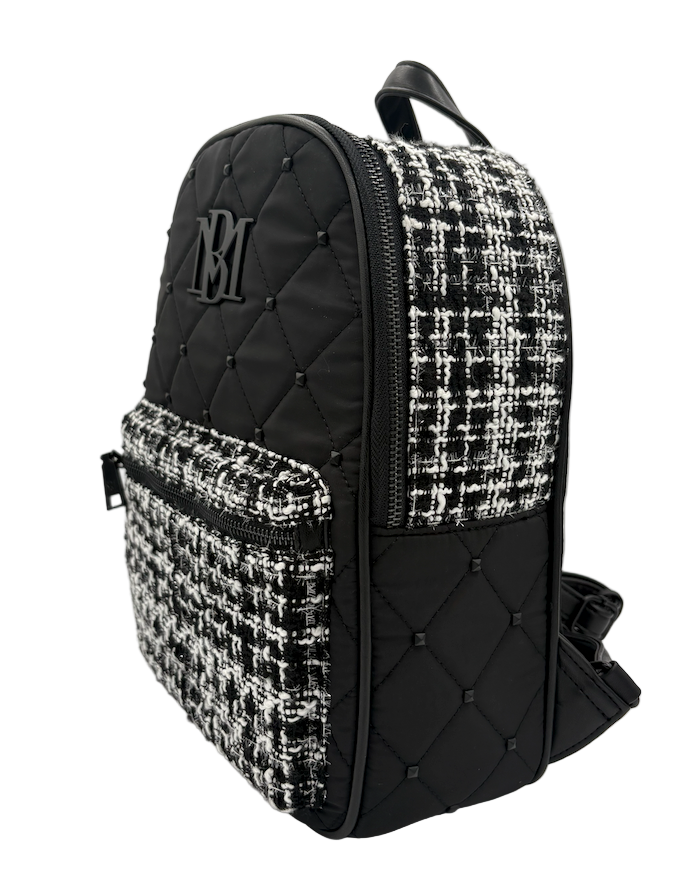 Badgley Mischka Black Tie Backpack