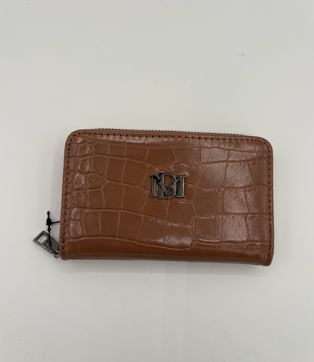 Badgley Mischka Crocodile Print Coin Purse