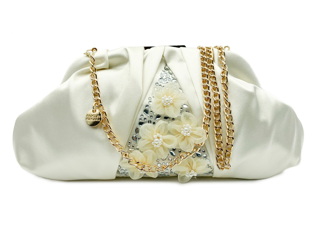 Badgley Mischka Floral Clutch