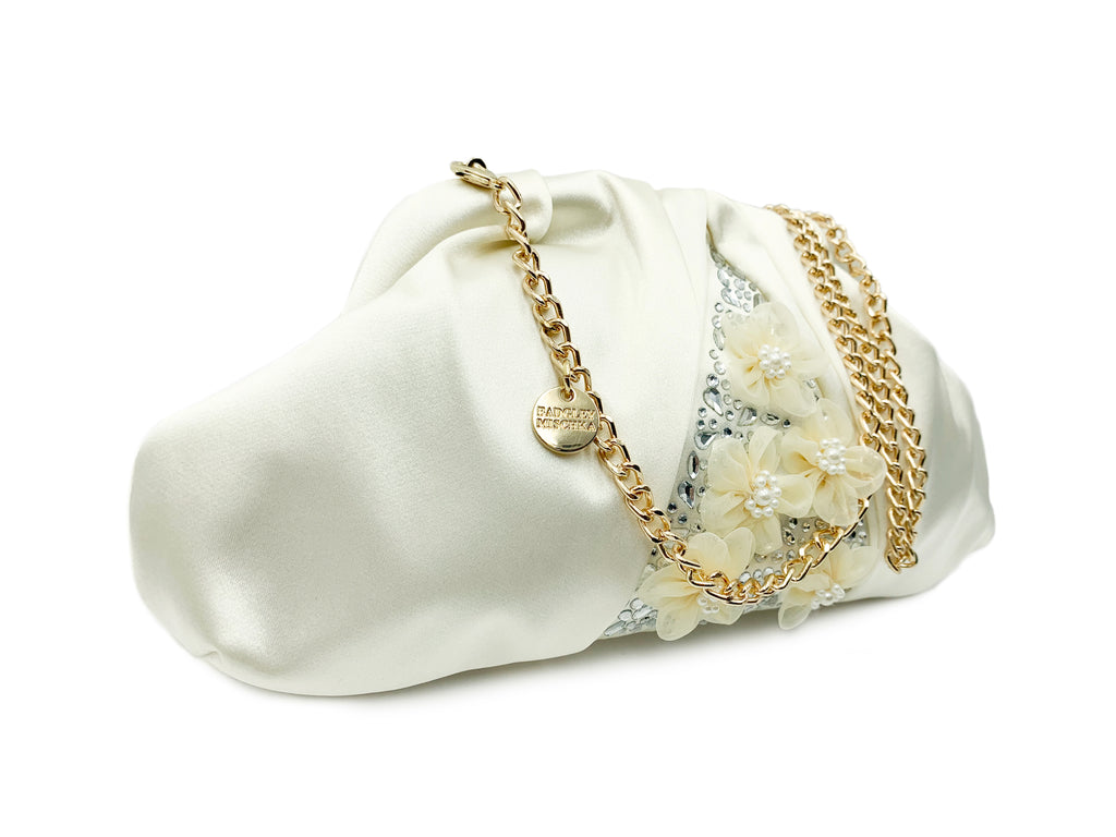 Badgley Mischka Floral Clutch
