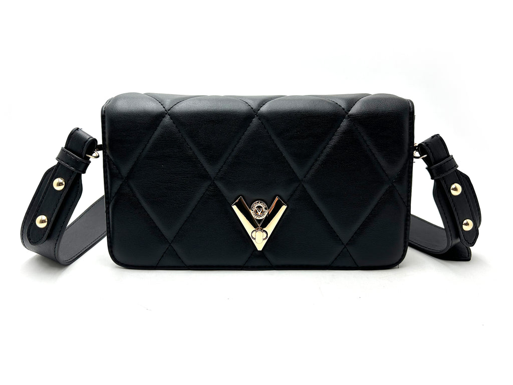 Valentino Orlandi Quilted Crossbody Bag