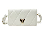 Valentino Orlandi Quilted Crossbody Bag