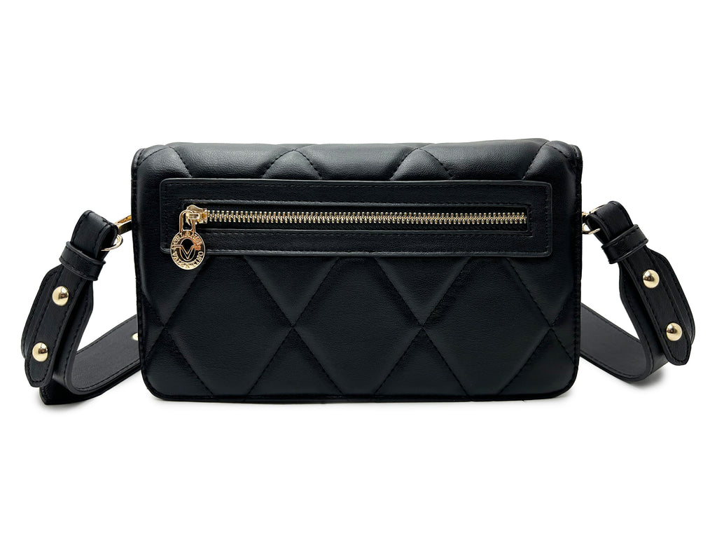 Valentino Orlandi Quilted Crossbody Bag