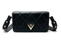 Valentino Orlandi Quilted Crossbody Bag