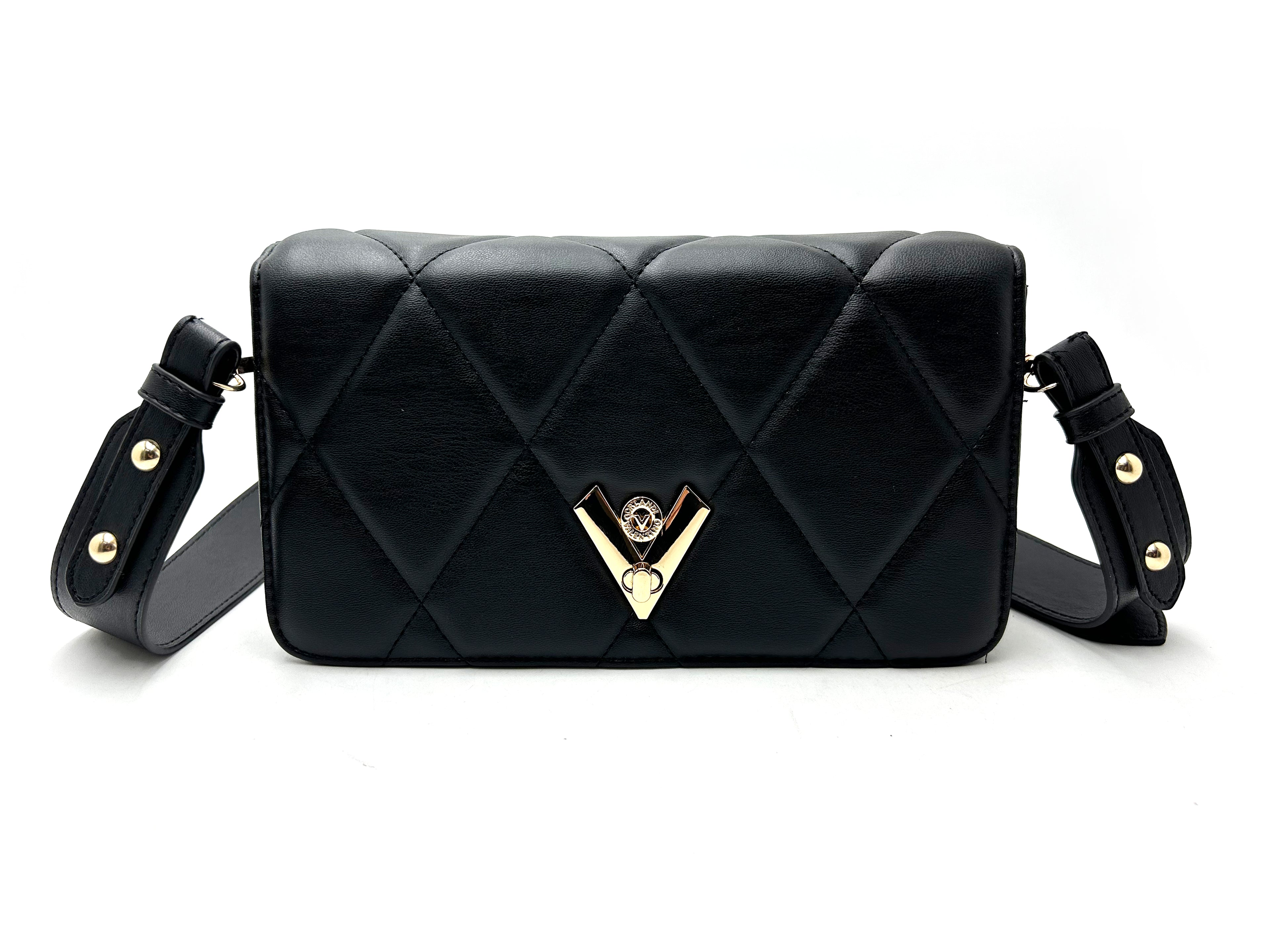 Valentino Orlandi Quilted Crossbody Bag
