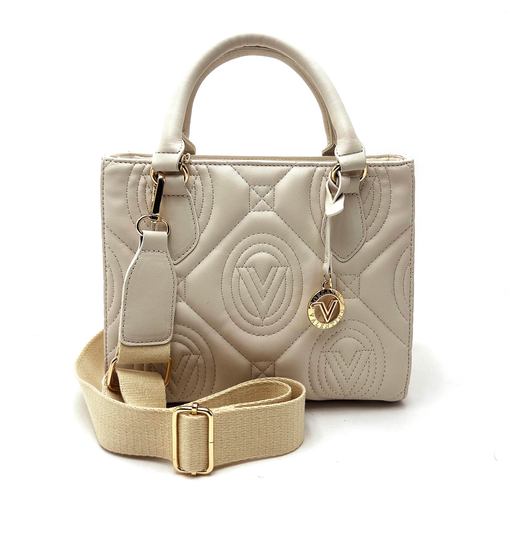 Valentino Orlandi Mini Kayla Quilted Tote