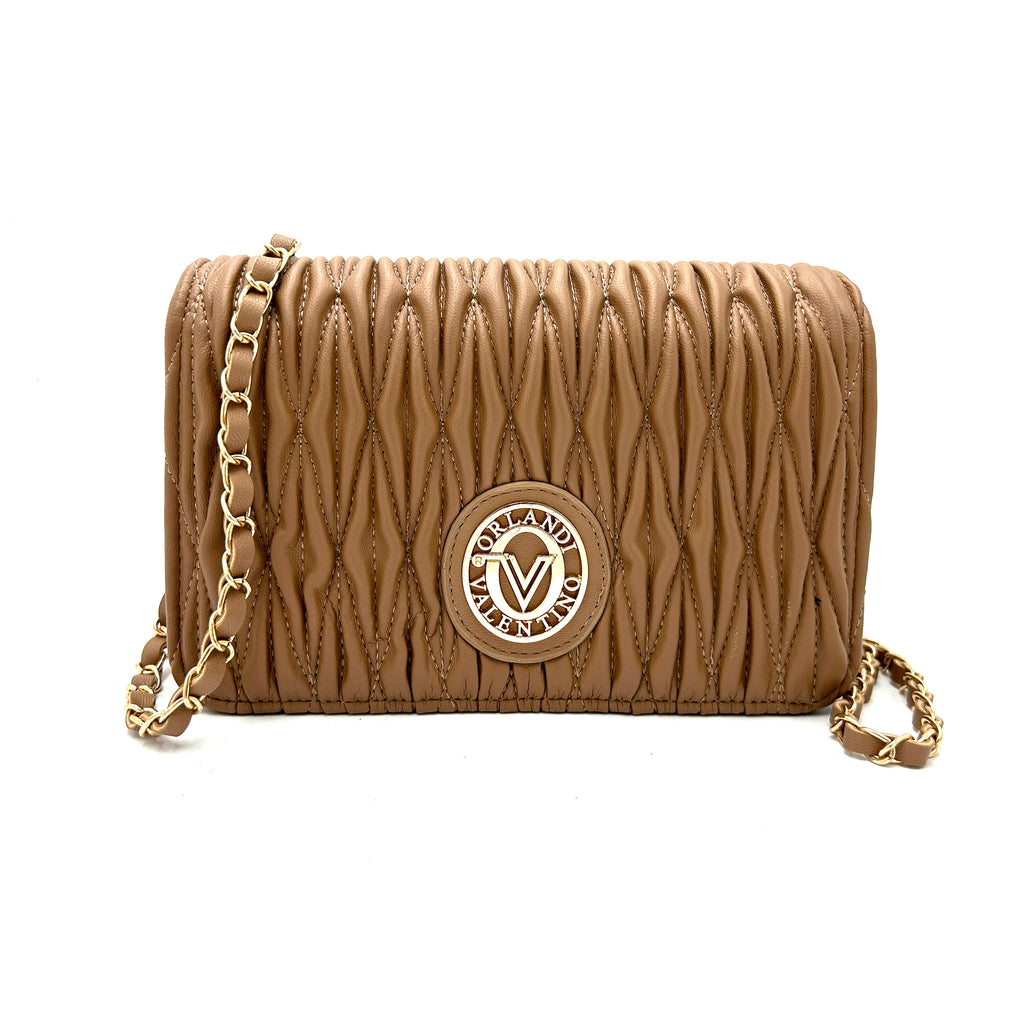 Valentino Orlandi Wavy Quilted Purse