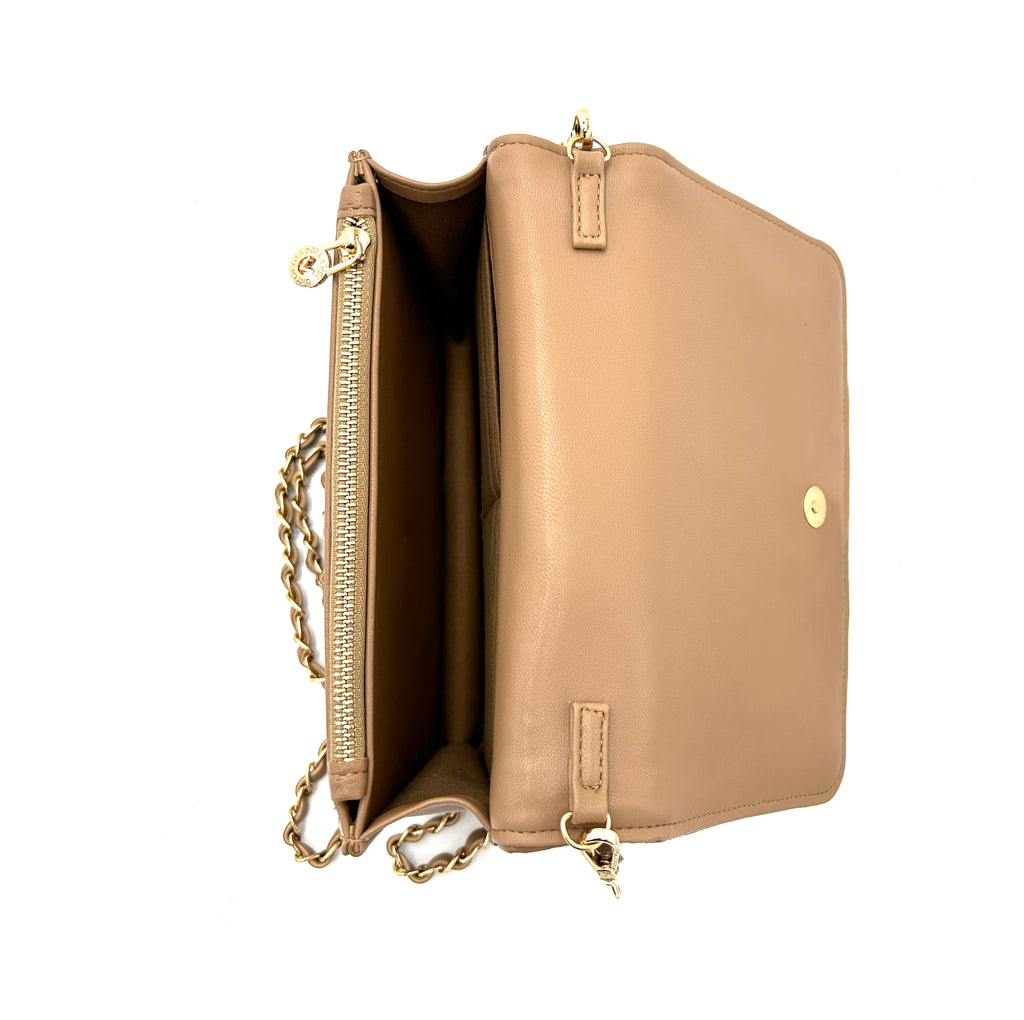 Valentino Orlandi Wavy Quilted Purse