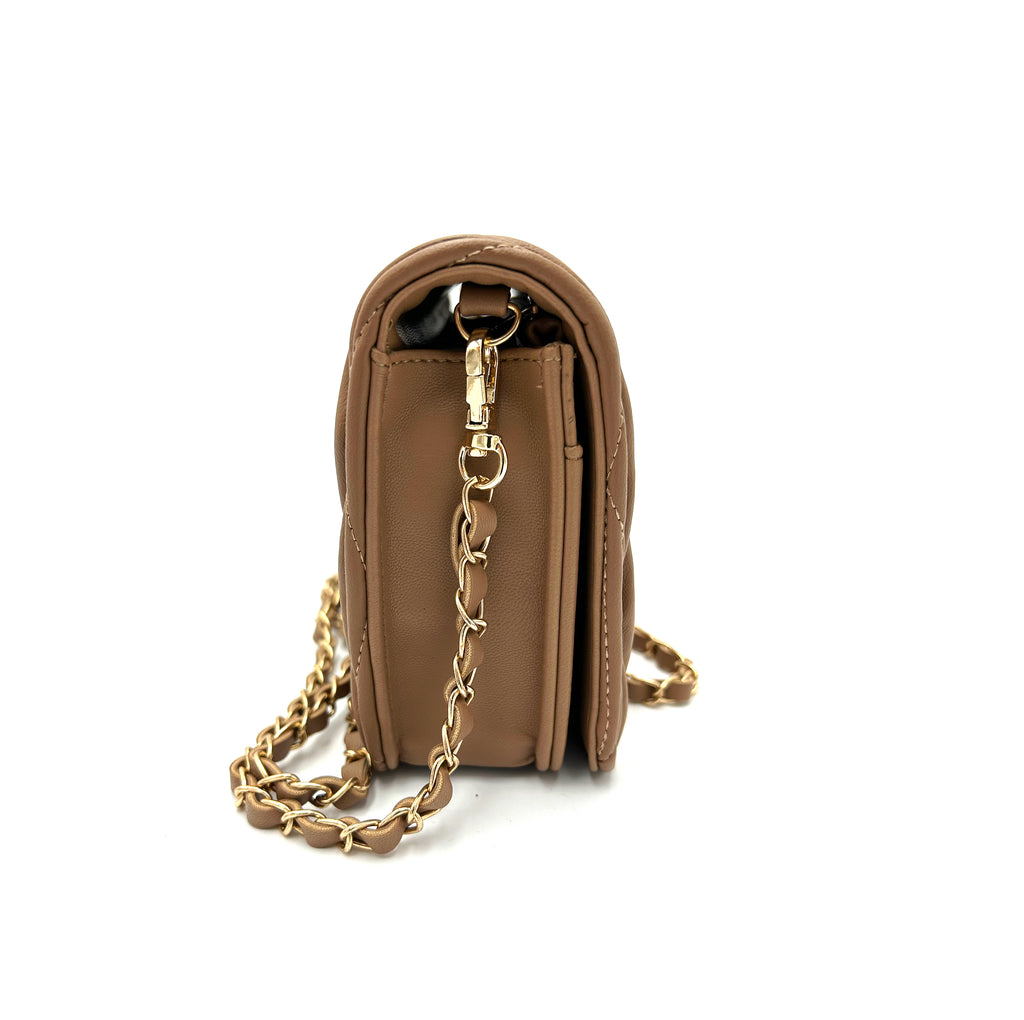 Valentino Orlandi Wavy Quilted Purse