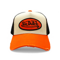 VON DUTCH ORANGE TRUCKER HAT