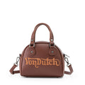 VON DUTCH CHOPPER CROSS BOWLING BAG BROWN